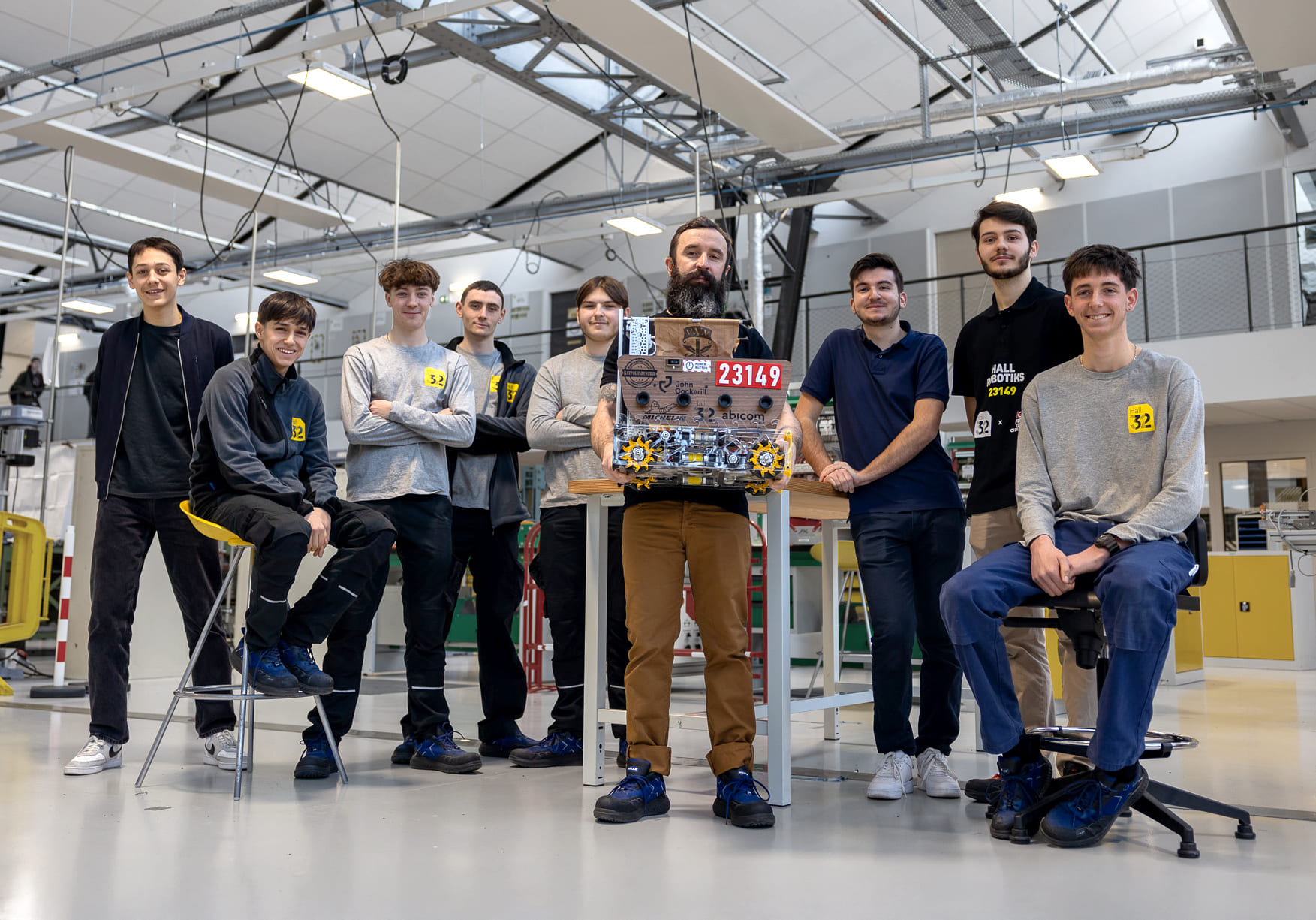 Equipe Hall 32 HallRobotiks pour First Robotics 2025