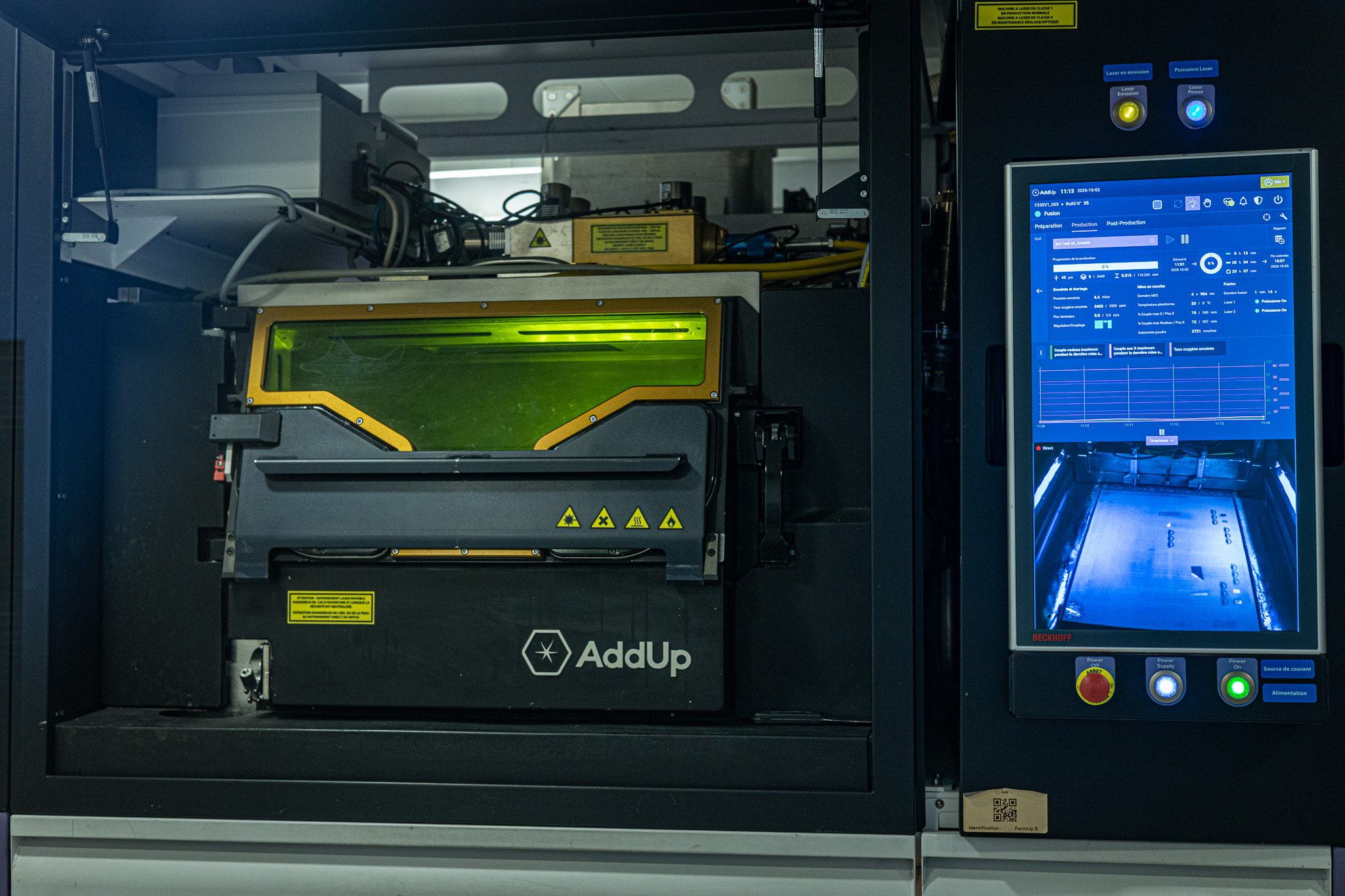 Tester la fabrication additive métal à Hall 32